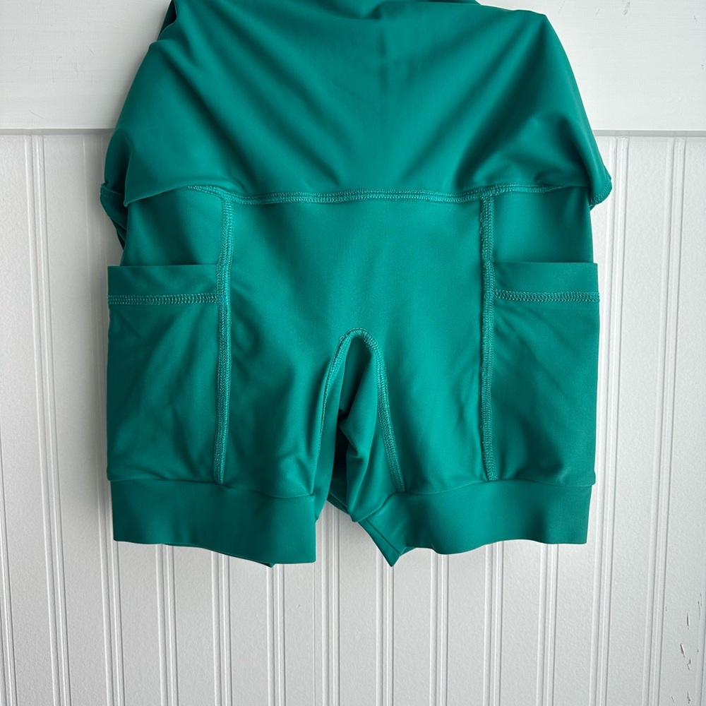 SparkleSkirts Starborn brand Balsam emerald green active skort casual XS - Picture 9 of 9